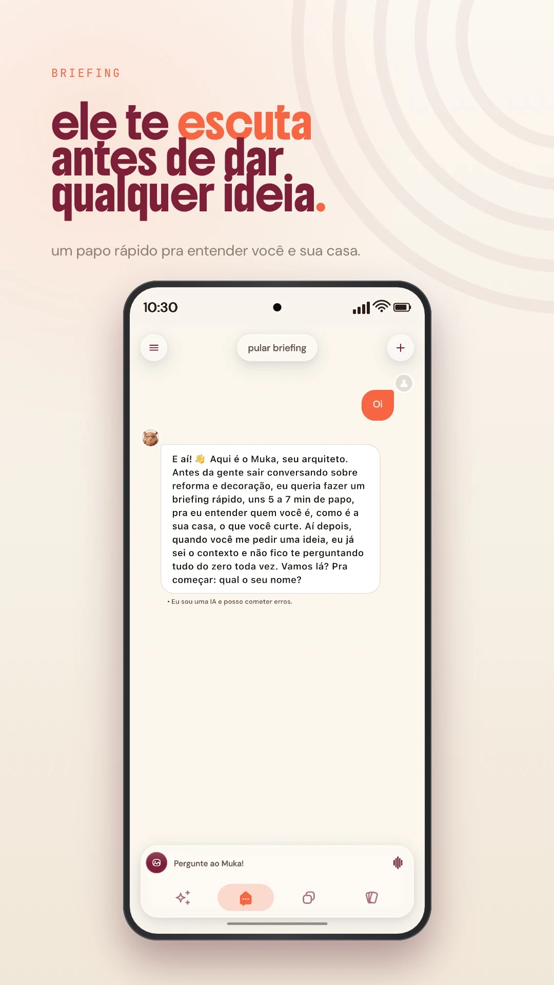 Muka: Arquiteto de Bolso IA screenshot